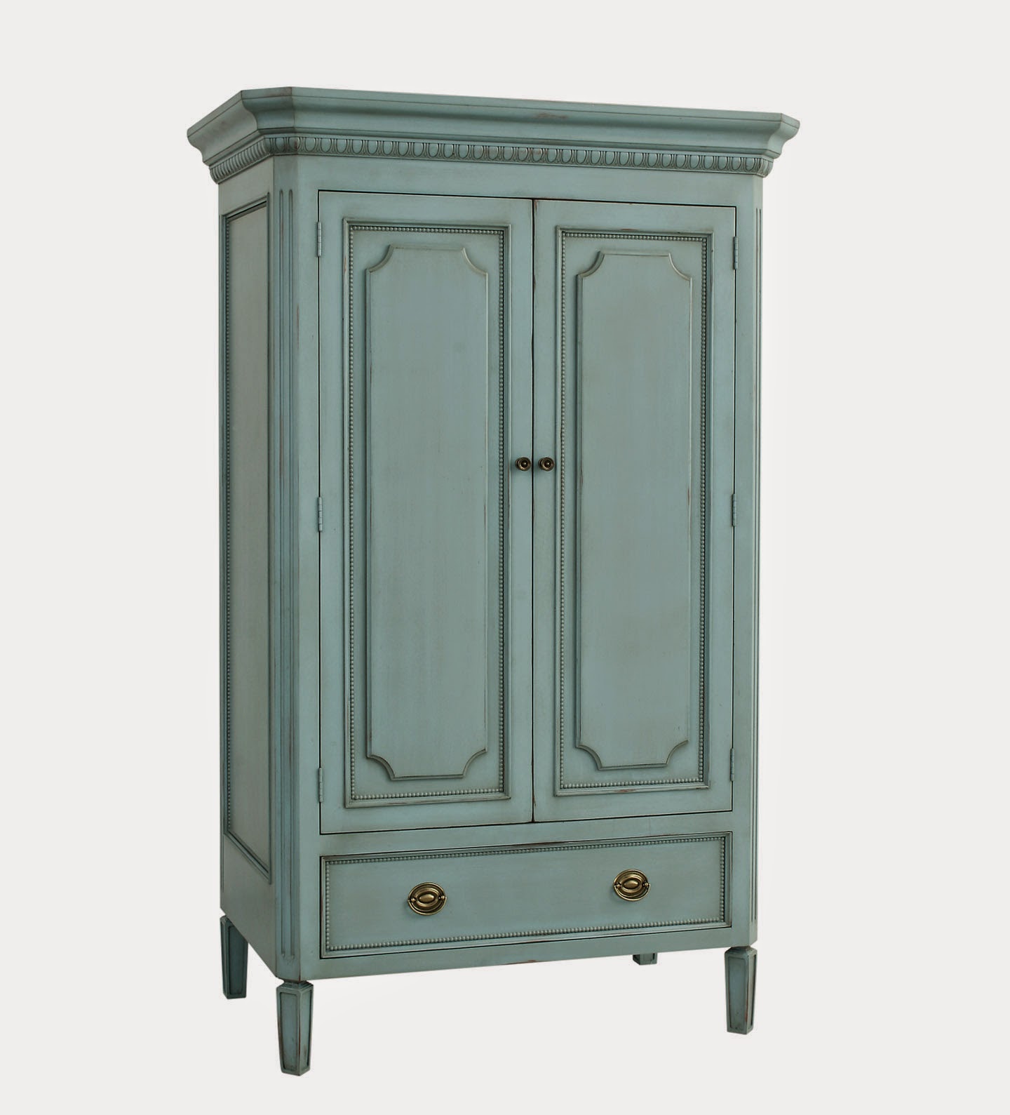 Armoire à deux ailes avec pieds