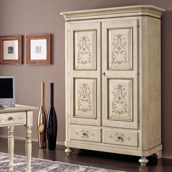 Armoire double avec deux tiroirs