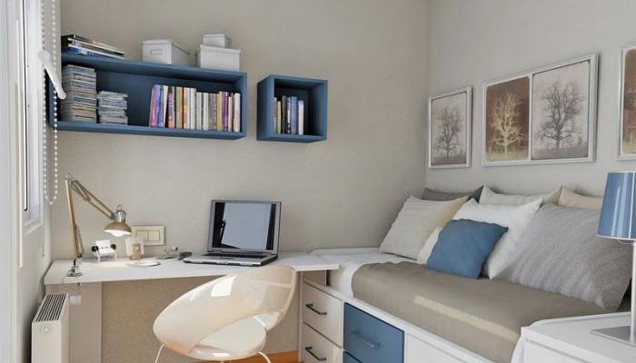 Intérieur de petite pièce