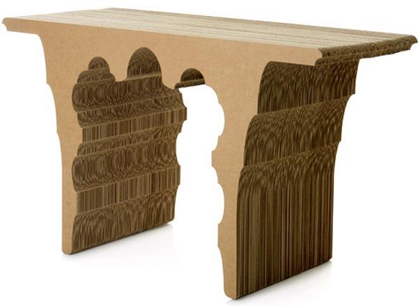 Table en carton