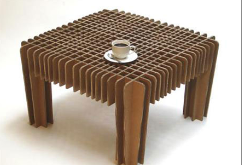 Table basse marron