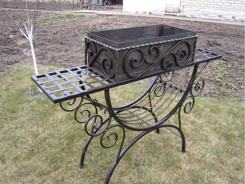 Barbecue forgé