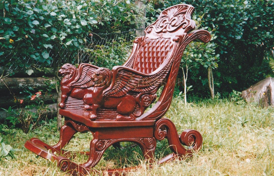 Chaise faite main