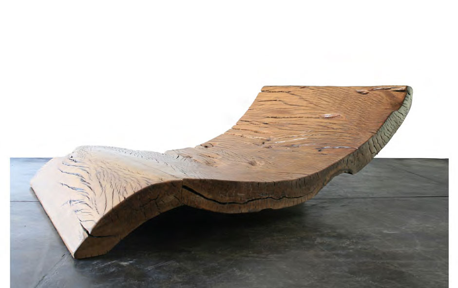 Méridienne en bois