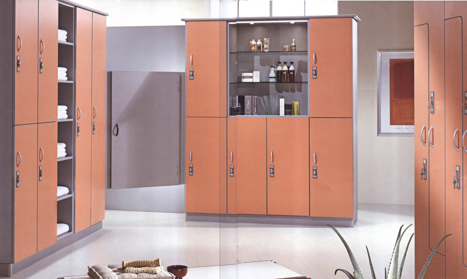 Meubles pour vestiaires