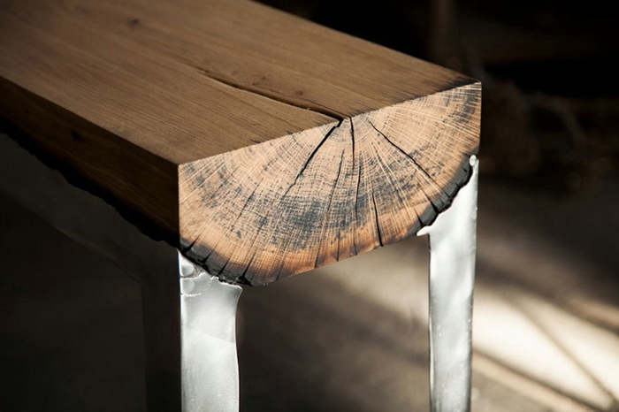 Meubles en bois et métal