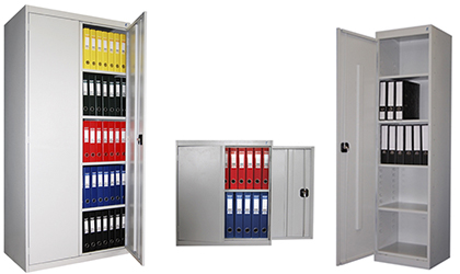 Armoires d'archivage métalliques pour documents