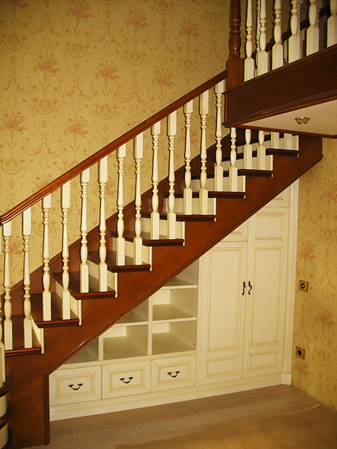 Petit placard sous l'escalier