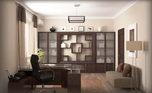 Arrangement de bureau à domicile