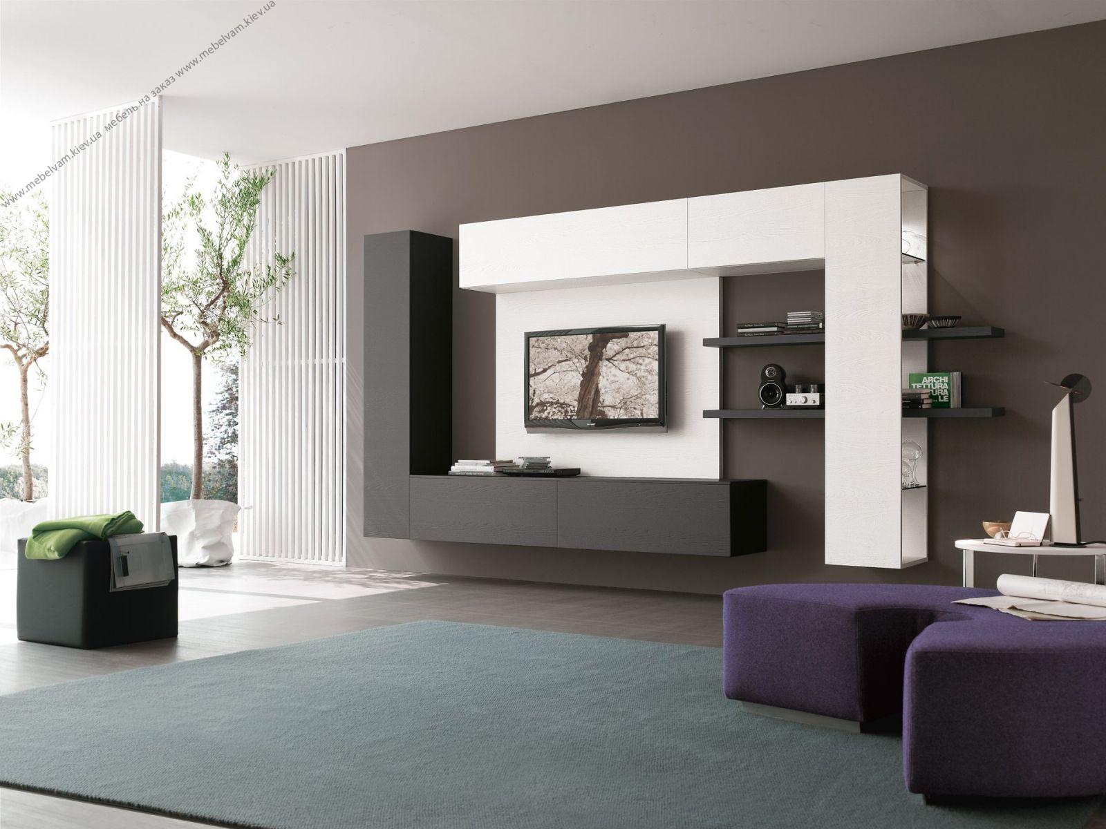 Mobilier original en noir et blanc