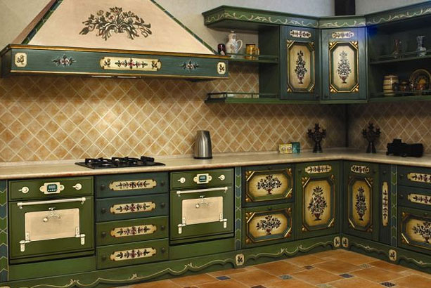 Un exemple de mobilier de cuisine exclusif