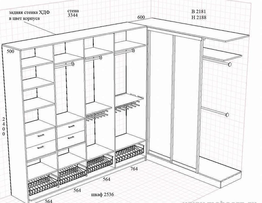 Calcul d'armoire