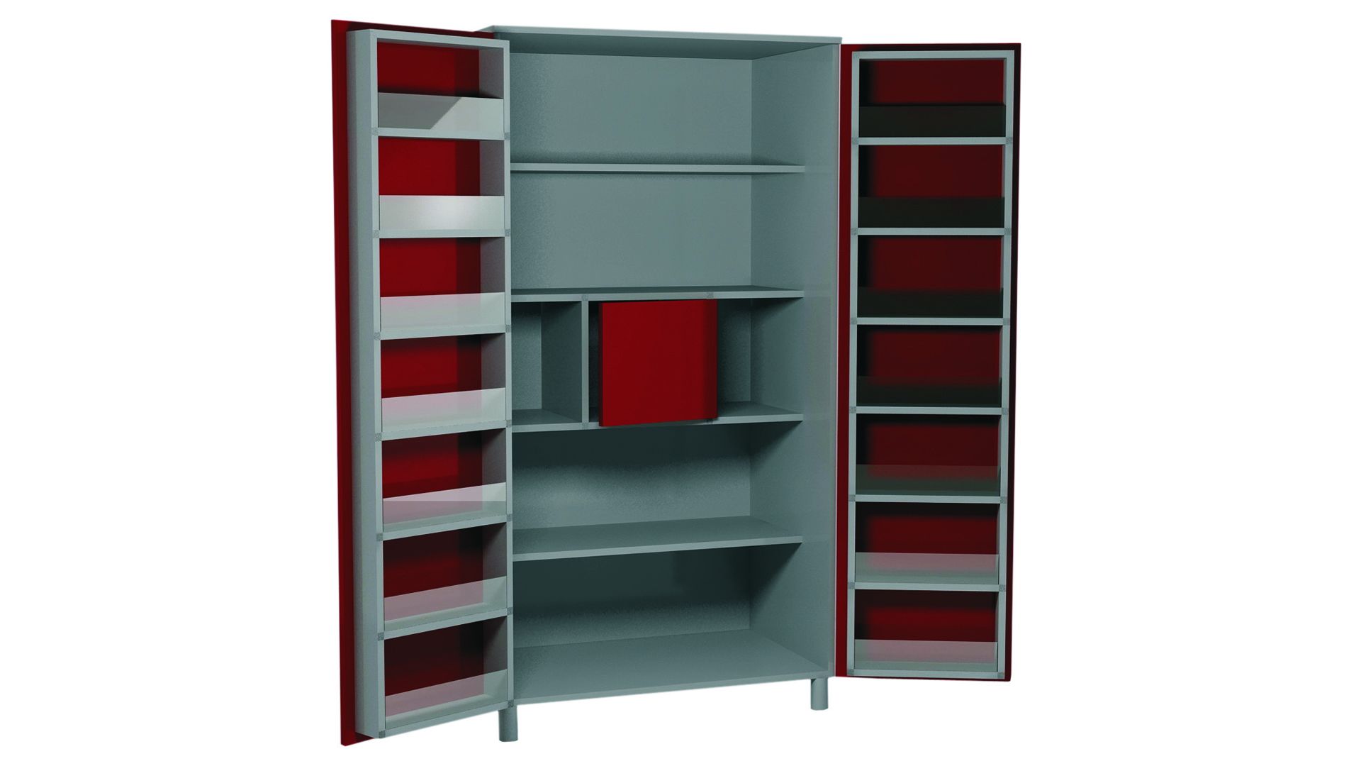 Armoire à charnière médicale