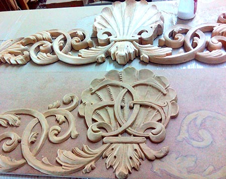 Sculpture à la main en relief