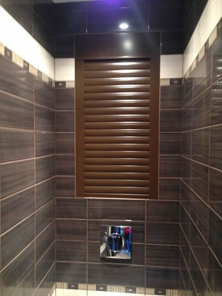Volets de toilettes