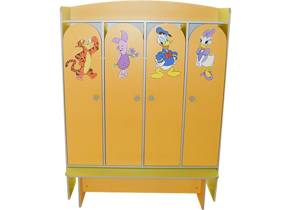 Vestiaire 4 portes