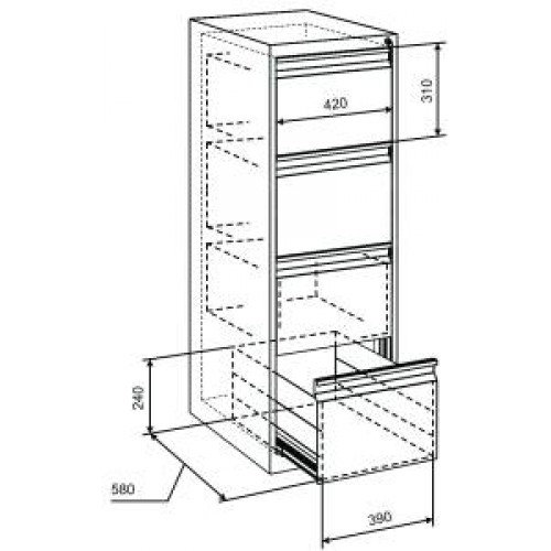 Armoire de classement en métal
