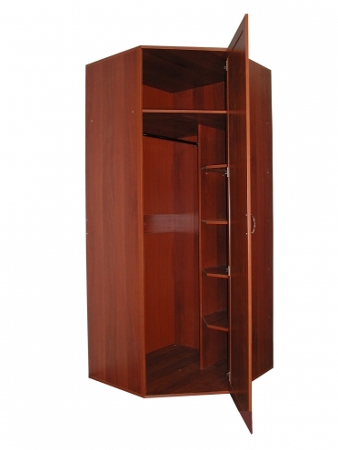 Armoire coulissante une porte angulaire