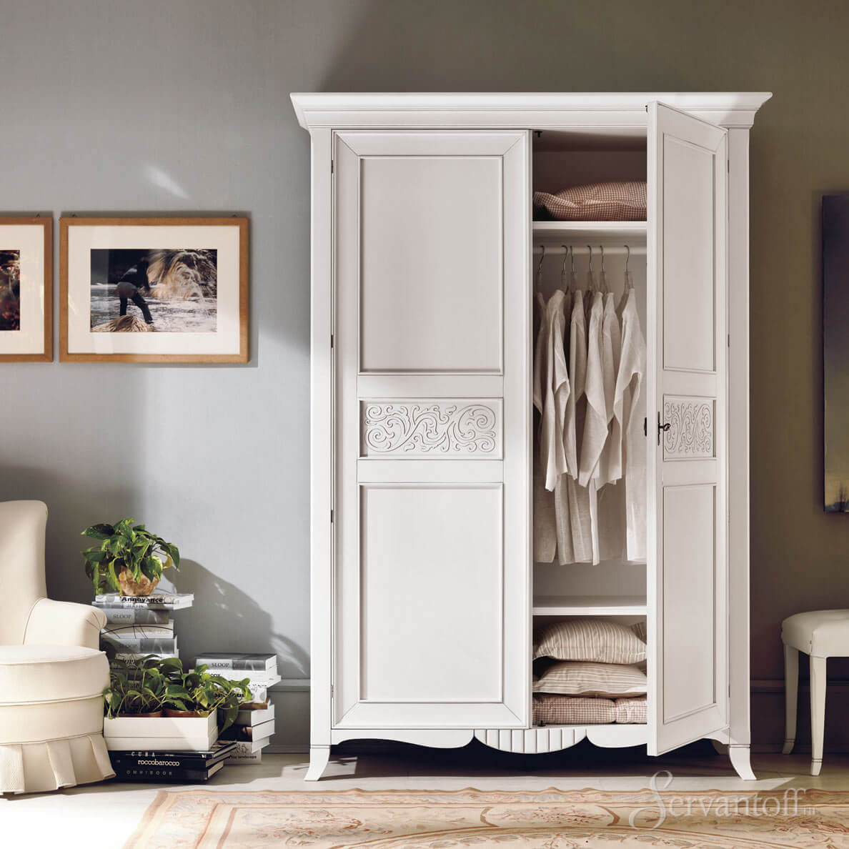 Armoire Provence pour vêtements