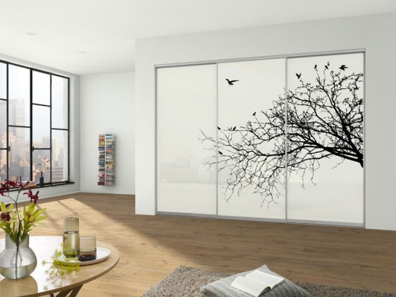 Armoire avec impression photo