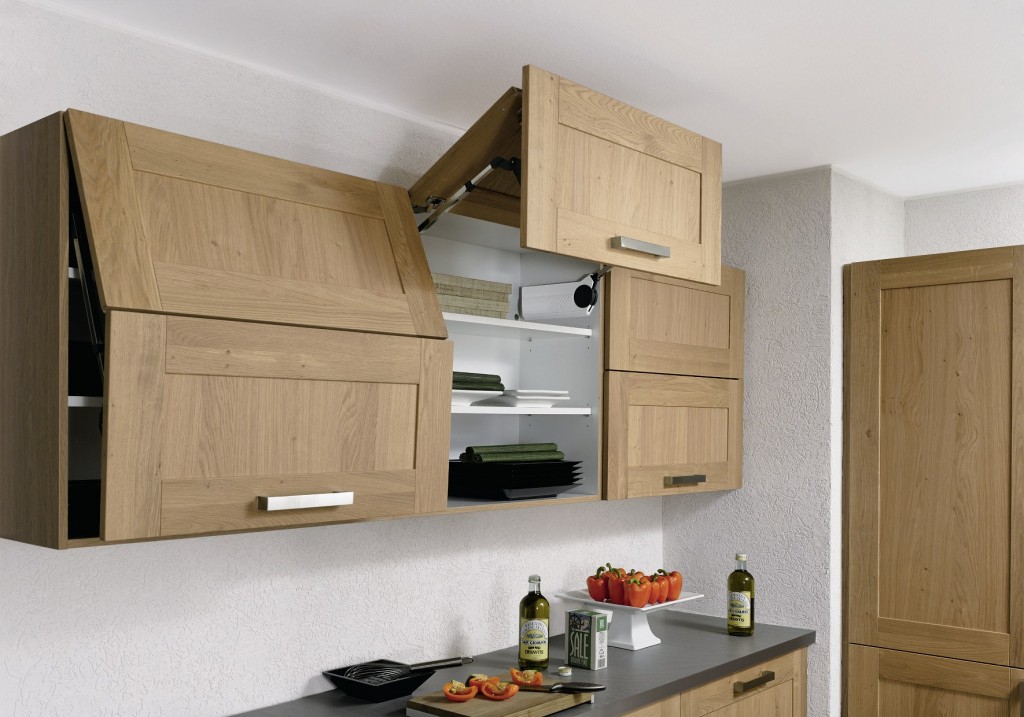 Armoire à portes relevables
