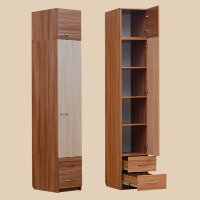 Armoire avec étagères