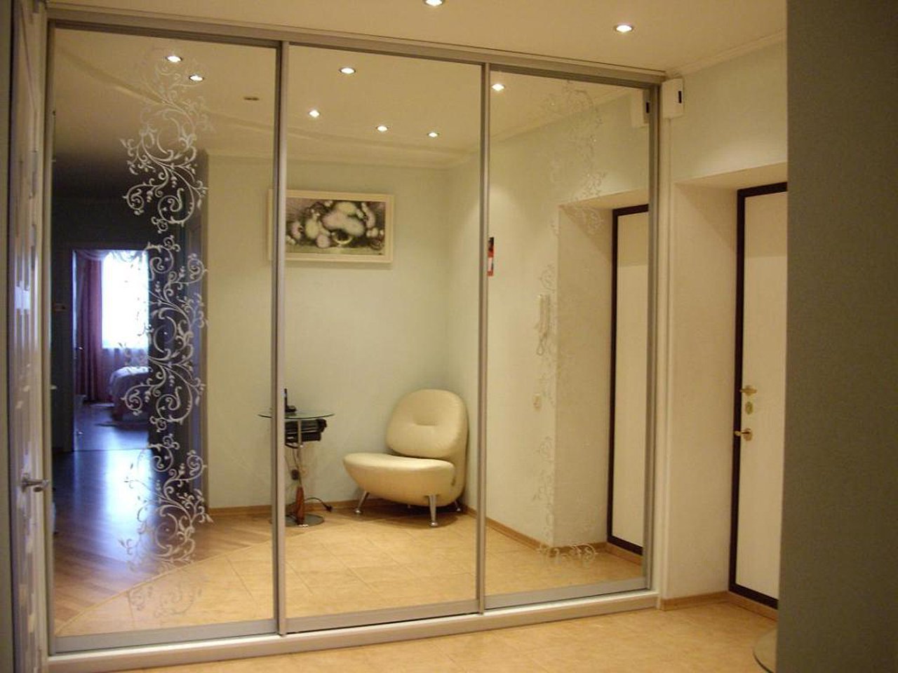 Armoire avec un motif