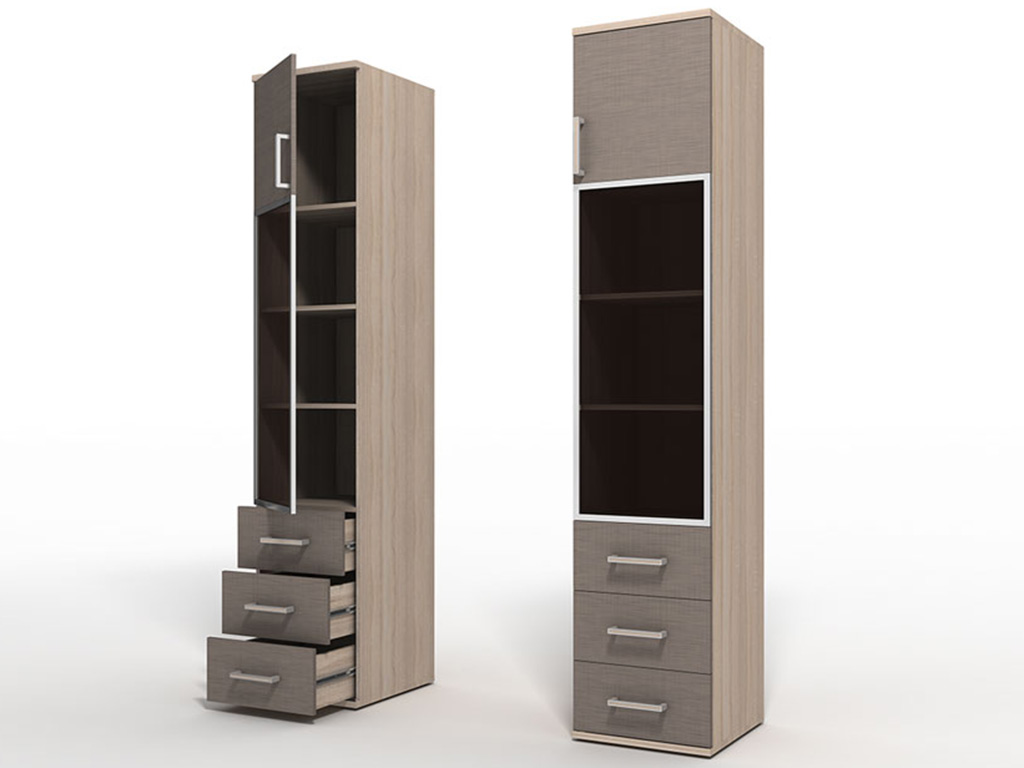 Armoire avec tiroirs