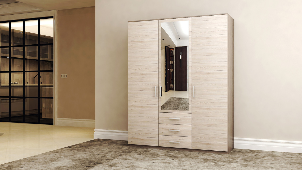 Armoire avec miroir