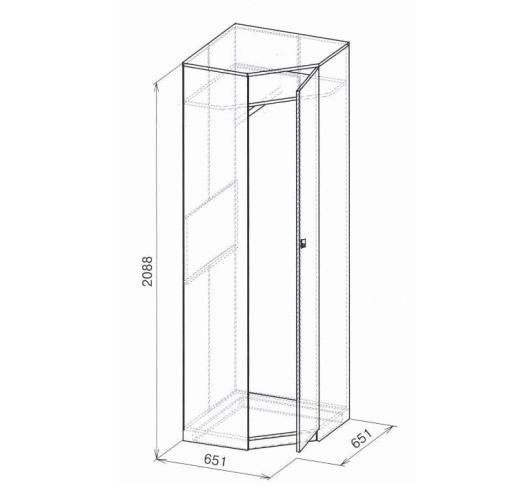 Armoire d'angle