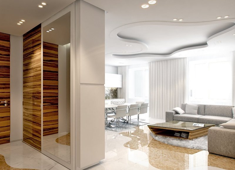 Armoire dans le couloir