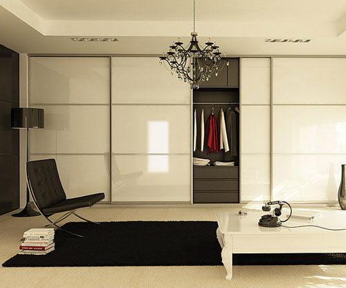Armoire dans un intérieur moderne
