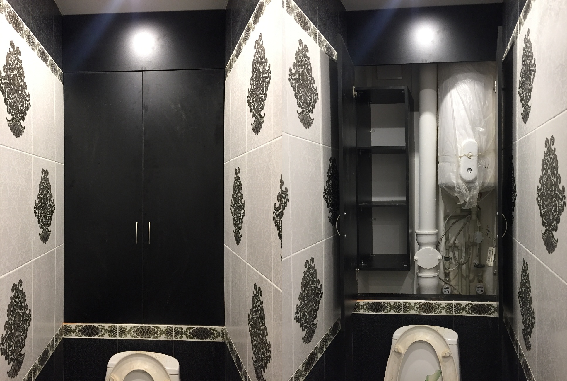 Armoires pour toilettes