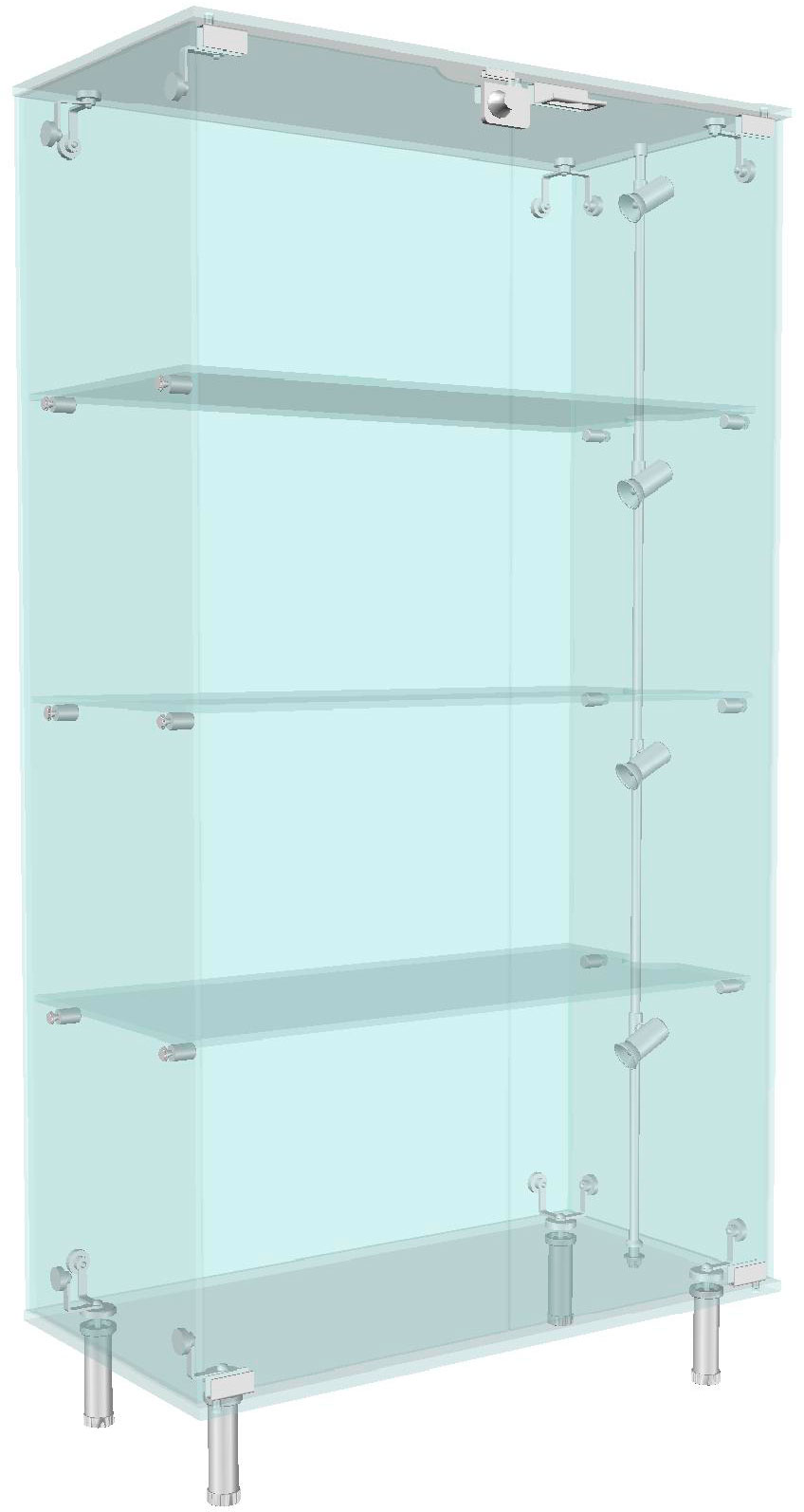 Armoire en verre