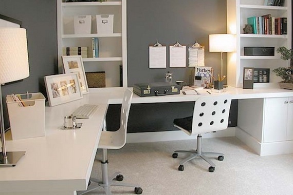 Intérieur de travail élégant