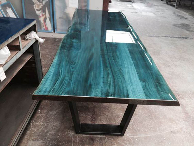 Table bleue