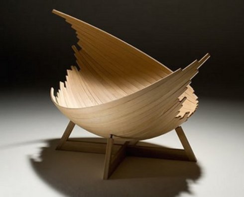Chaise insolite