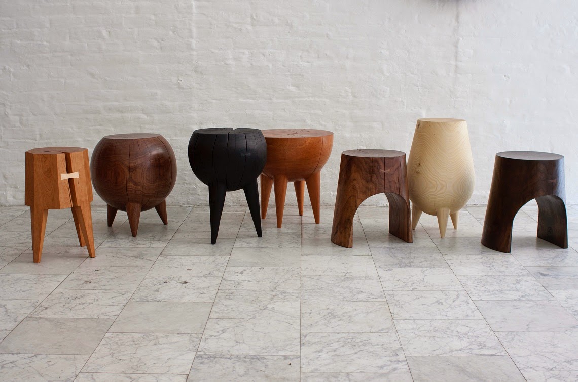 Chaises en bois massif