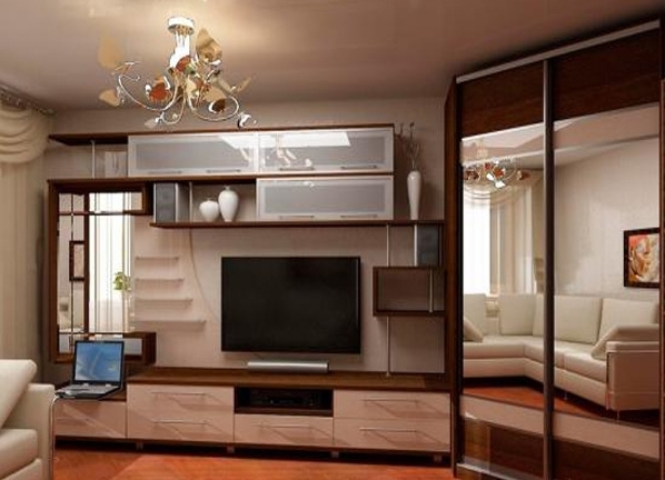 Armoire d'angle moderne