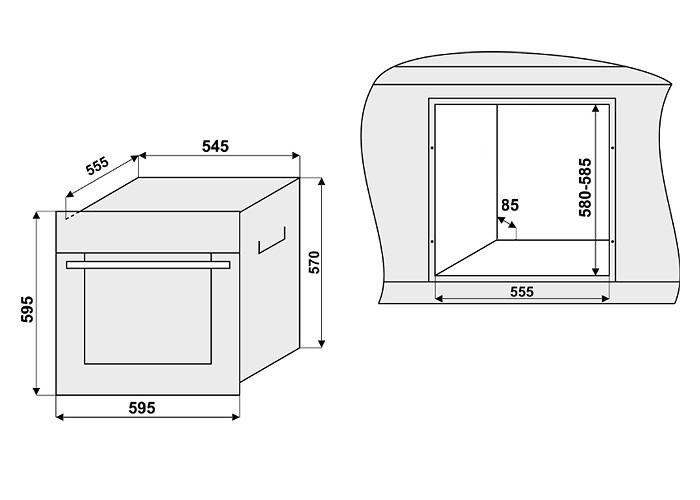 Armoire encastrée