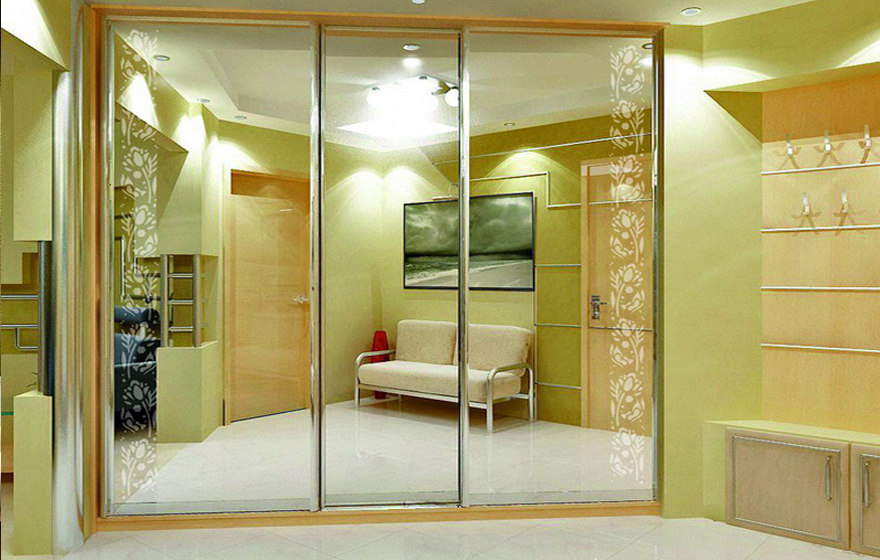 Armoire à miroir encastrée