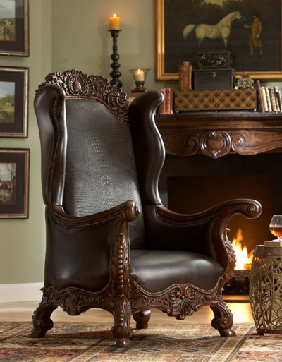 Style anglais à l'intérieur