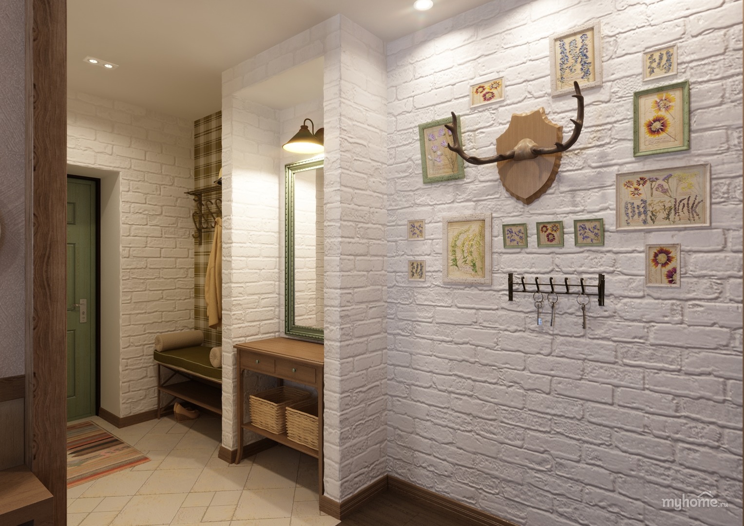 Mur blanc et son design