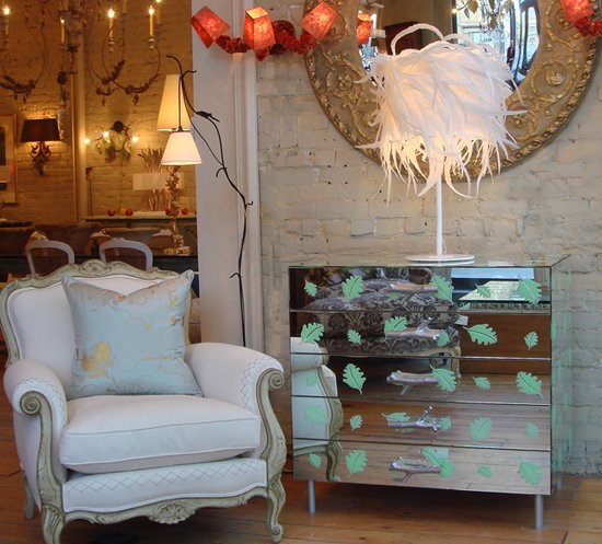 Décor de meubles miroir bricolage