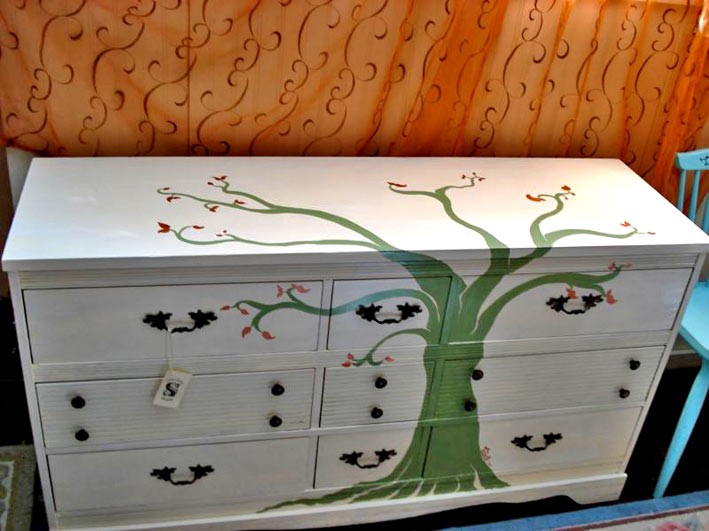 Habillage - pochoirs de meubles de bricolage