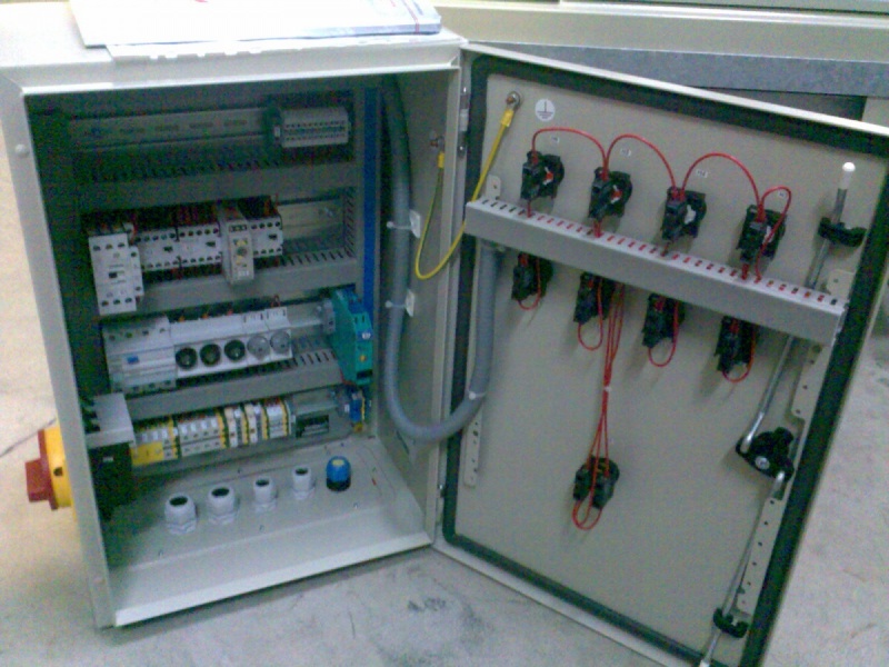 Armoire de commande d'évaporateur électrique