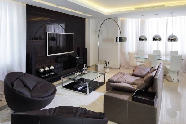 Design de chambre moderne et fonctionnel