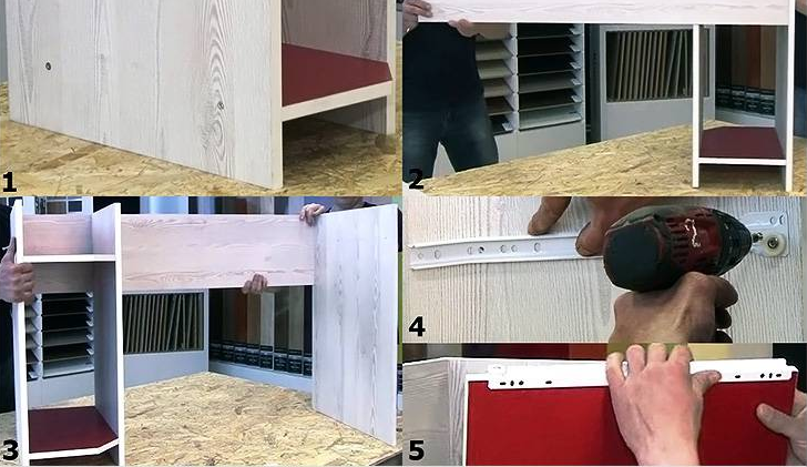 Comment faire une table à base de panneaux de particules