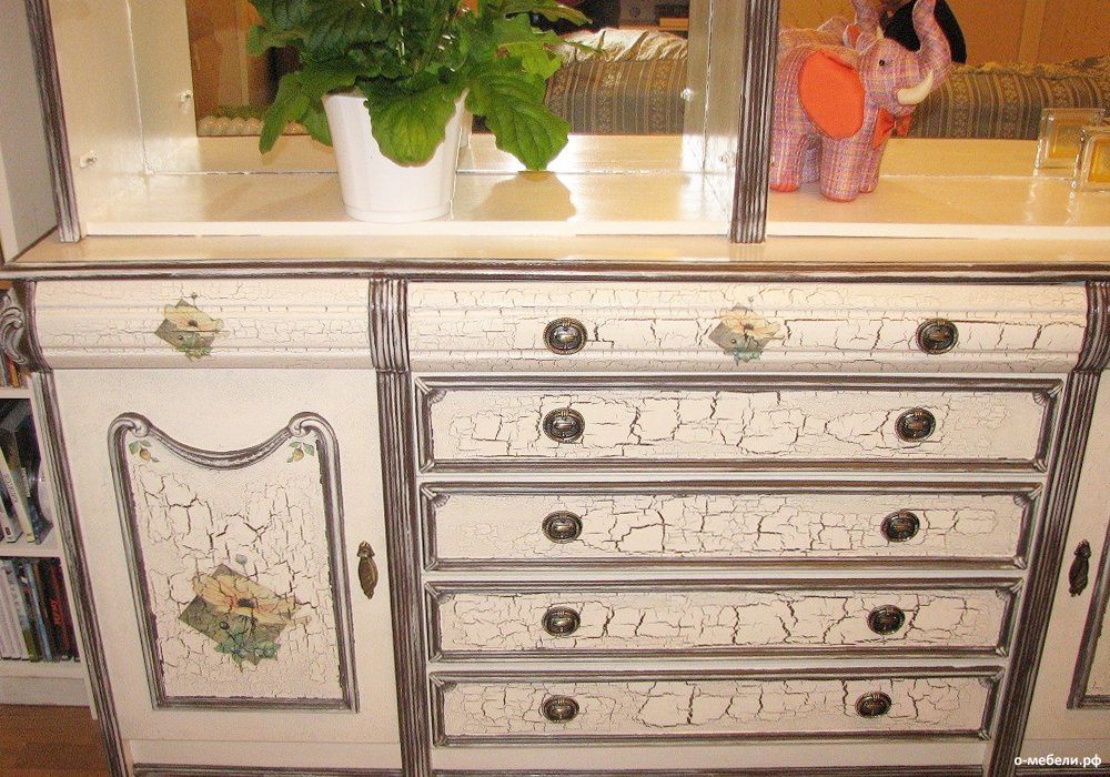 Comment faire une craquelure sur les meubles