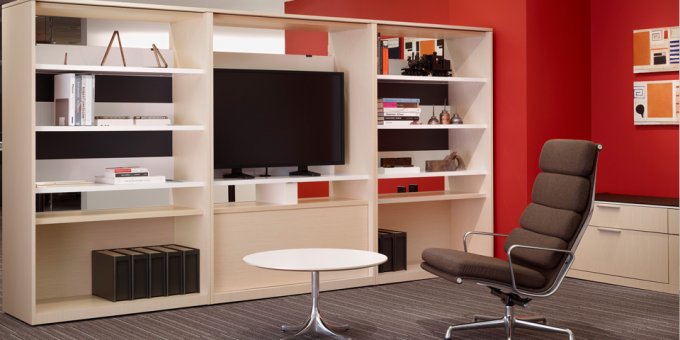 Armoire de bureau combinée